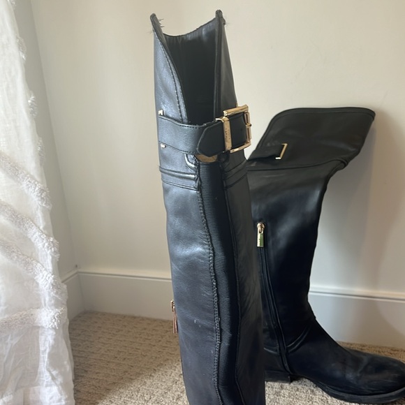 Vince Camuto over the knee leather boots size 9.5 - Picture 3 of 5